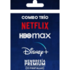 Trío: Netflix – Disney+ – HBO Max